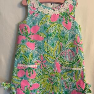 Lily Pulitzer Coconut Jungle Girls Classic Shift